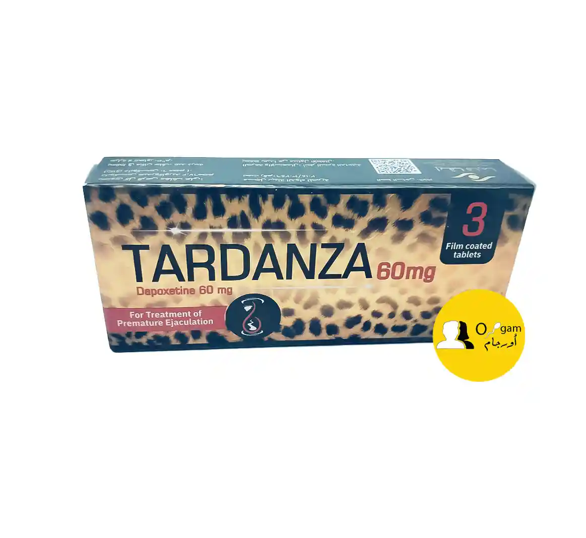 تاردانزا 60 مجم هو دواء مخصص لعلاج سرعة القذف لدى الرجال